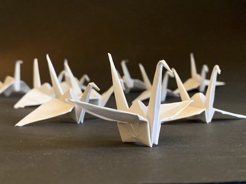 Origami kranich stück - kranich, 10