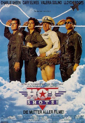Hot shots filmplakat - filmplakat, din