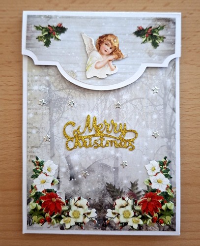 Weihnachtskarte gefaltet - *gb*,