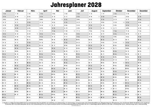 Jahresplaner wandkalender - jahresplaner,