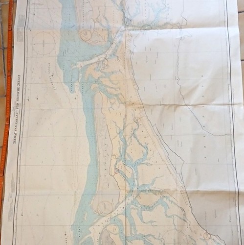 Seekarte zeegat van ameland - seekarte,