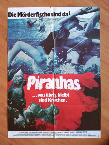Piranhas kinoplakat - piranhas,
