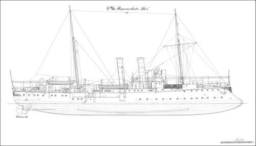 Sms iltis kanonenboot - (1898),,