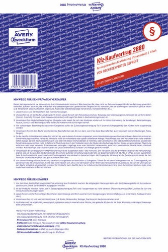 Avery zweckform 2880 - avery,