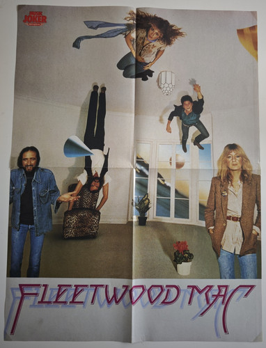 Fleetwood mac poster gefaltet - fleetwood,